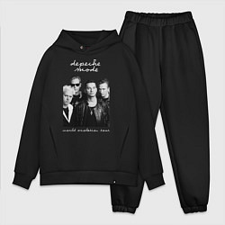 Мужской костюм оверсайз Depeche Mode World Violation Tour Band, цвет: черный