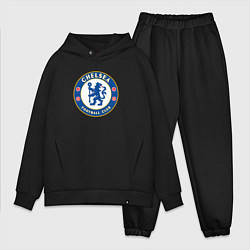 Мужской костюм оверсайз Chelsea fc sport, цвет: черный