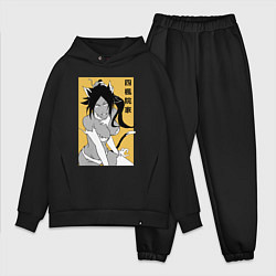 Мужской костюм оверсайз Йоруичи, цвет: черный