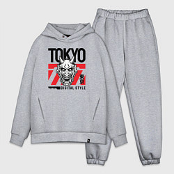 Мужской костюм оверсайз Tokyo digital style