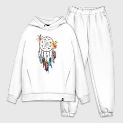 Мужской костюм оверсайз Ловец снов с перьями