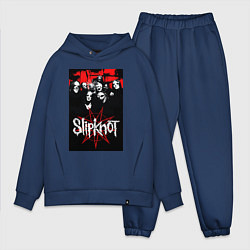 Мужской костюм оверсайз Slipknot - all, цвет: тёмно-синий