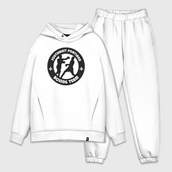 Мужской костюм оверсайз Portland boxing team, цвет: белый