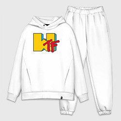 Мужской костюм оверсайз MTV WTF, цвет: белый