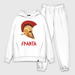 Мужской костюм оверсайз Спарта: шлем гоплита