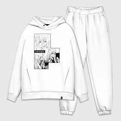 Мужской костюм оверсайз Очень приятно Бог Томоэ, цвет: белый