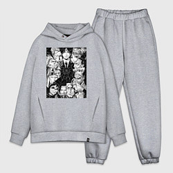 Мужской костюм оверсайз Охотник х Охотник Хролло Люцильфер, цвет: меланж