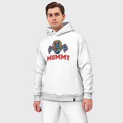 Мужской костюм оверсайз Dead mummy, цвет: белый — фото 2