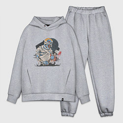 Мужской костюм оверсайз Хэллоуин зомби