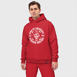 Мужской костюм оверсайз Sons Of Anarchy - redwood original, цвет: красный — фото 2