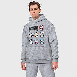 Мужской костюм оверсайз Настроение на каждый день, цвет: меланж — фото 2