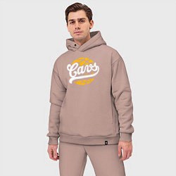 Мужской костюм оверсайз NBA Cavs, цвет: пыльно-розовый — фото 2