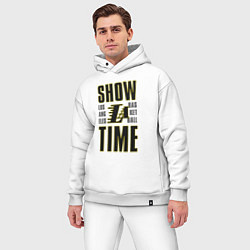 Мужской костюм оверсайз Lakers show time, цвет: белый — фото 2