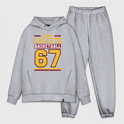 Мужской костюм оверсайз Nuggets 67, цвет: меланж