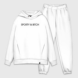 Мужской костюм оверсайз Sporty and bitch