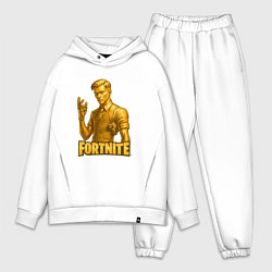 Мужской костюм оверсайз Золотой Мидас Fortnite