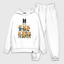 Мужской костюм оверсайз BTS группа из корги