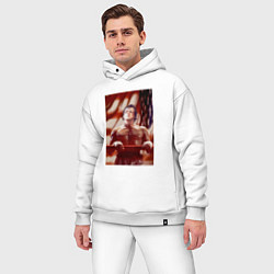 Мужской костюм оверсайз Чемпион Рокки, цвет: белый — фото 2