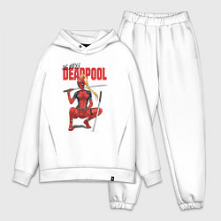 Мужской костюм оверсайз Lady Deadpool