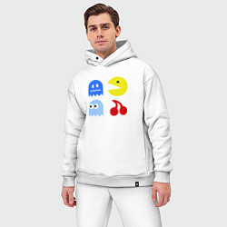Мужской костюм оверсайз Pac-Man Pack, цвет: белый — фото 2