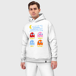 Мужской костюм оверсайз Pac-Man: Usual Suspects, цвет: белый — фото 2