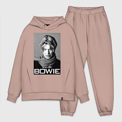 Мужской костюм оверсайз Bowie Legend, цвет: пыльно-розовый