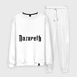 Костюм хлопковый мужской Nazareth, цвет: белый