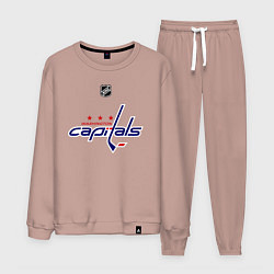 Костюм хлопковый мужской Washington Capitals: Ovechkin 8, цвет: пыльно-розовый