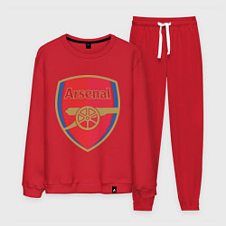 Костюм хлопковый мужской Arsenal FC, цвет: красный
