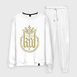 Костюм хлопковый мужской Kingdom Come Deliverance, цвет: белый