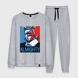 Костюм хлопковый мужской Моя геройская академия, цвет: меланж