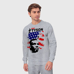 Костюм хлопковый мужской Mike Tyson: USA Boxing, цвет: меланж — фото 2