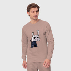 Костюм хлопковый мужской Hollow Knight, цвет: пыльно-розовый — фото 2