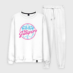 Костюм хлопковый мужской San Junipero 1987, цвет: белый