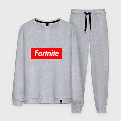 Костюм хлопковый мужской Fortnite Supreme, цвет: меланж