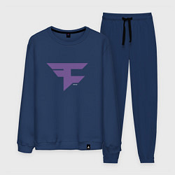 Костюм хлопковый мужской Faze Clan Ultraviolet, цвет: тёмно-синий