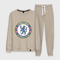 Костюм хлопковый мужской Chelsea FC, цвет: миндальный