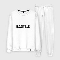 Костюм хлопковый мужской BASTILLE, цвет: белый