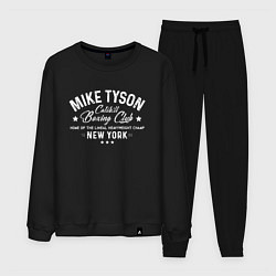 Костюм хлопковый мужской Mike Tyson: Boxing Club, цвет: черный