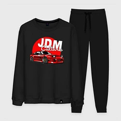 Костюм хлопковый мужской JDM Culture, цвет: черный