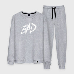Костюм хлопковый мужской XXXTentacion: BAD, цвет: меланж