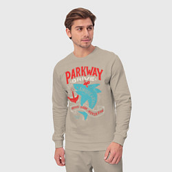 Костюм хлопковый мужской Parkway Drive: Unbreakable, цвет: миндальный — фото 2