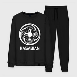 Костюм хлопковый мужской Kasabian: Symbol, цвет: черный