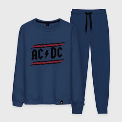 Костюм хлопковый мужской AC/DC Voltage, цвет: тёмно-синий