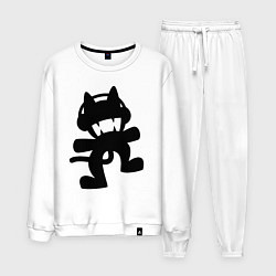 Костюм хлопковый мужской MONSTERCAT, цвет: белый