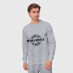 Костюм хлопковый мужской Made in Chechnya, цвет: меланж — фото 2