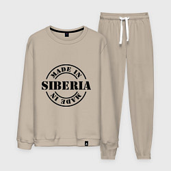 Костюм хлопковый мужской Made in Siberia, цвет: миндальный