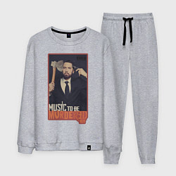 Костюм хлопковый мужской Eminem, цвет: меланж