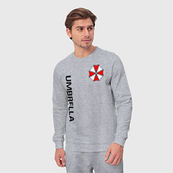 Костюм хлопковый мужской UMBRELLA CORP, цвет: меланж — фото 2