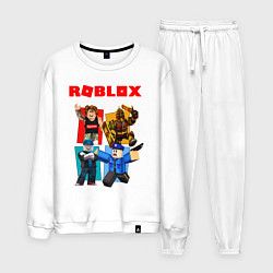 Костюм хлопковый мужской ROBLOX, цвет: белый